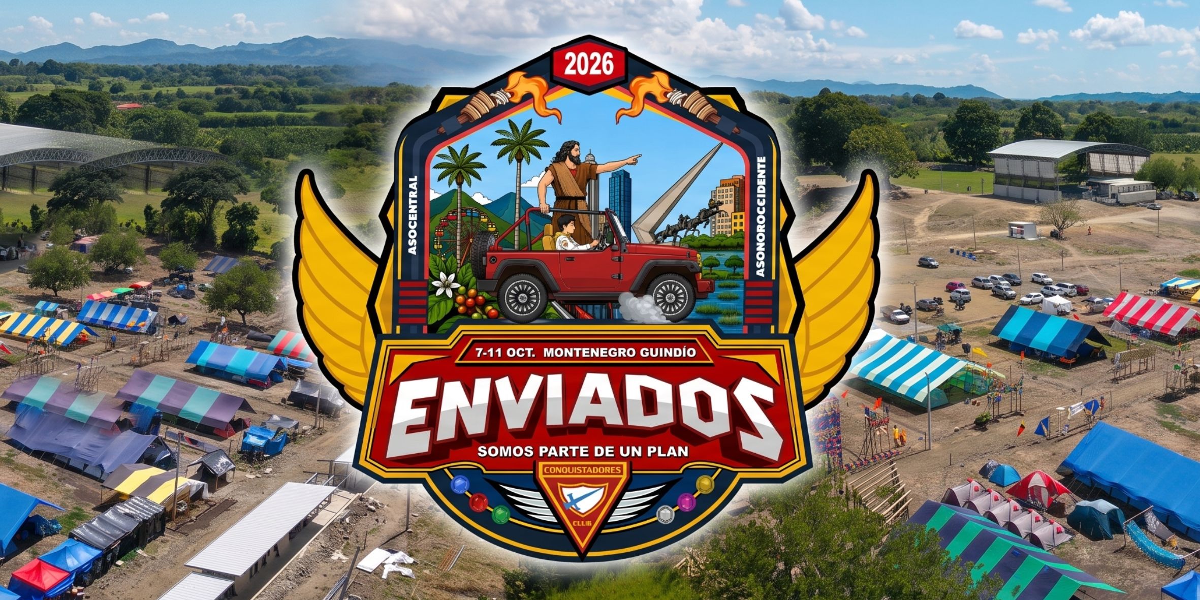 Inscripción de Clubes para el campamento de Conquistadores 2026: Enviados.