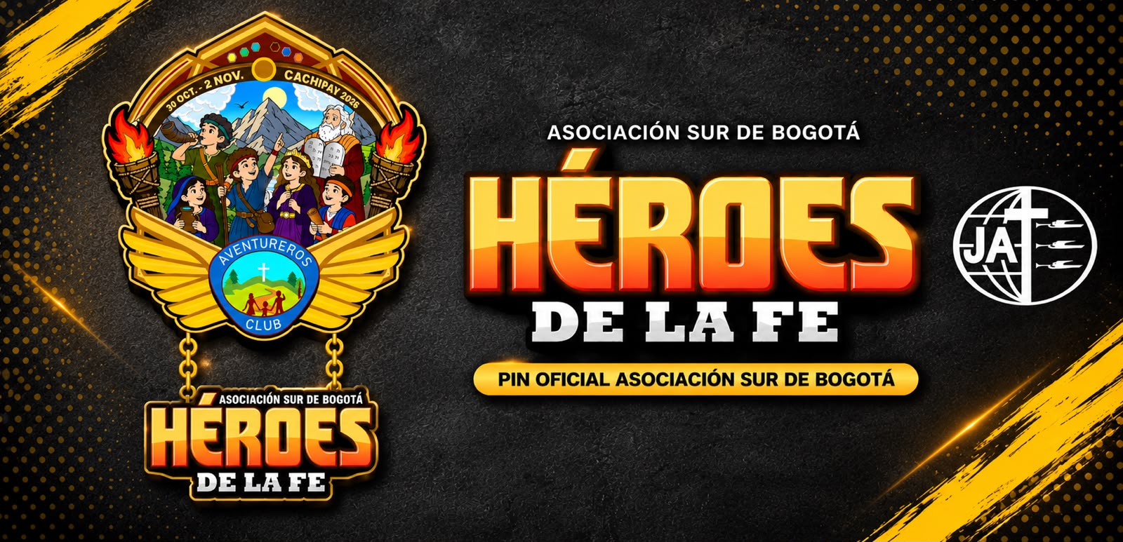 PIN PRO CAMPAMENTO AVENTUREROS