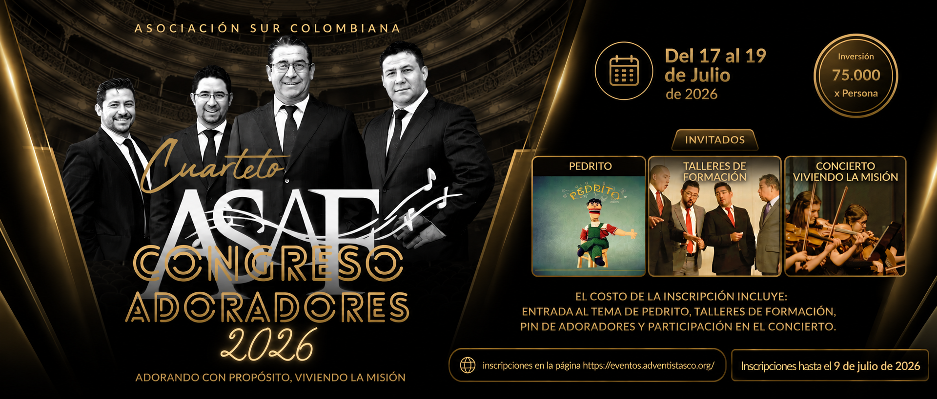 IV CONGRESO DE ADORADORES ASOC. SUR COLOMBIANA